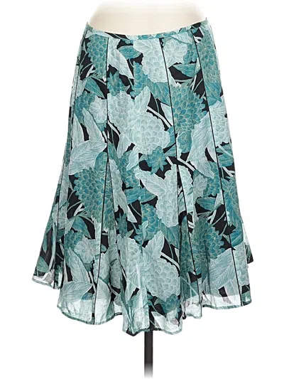 Pre-owned Ann Taylor Casual Skirt In Blue