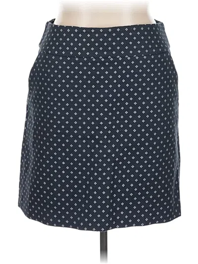 Pre-owned Ann Taylor Casual Skirt In Blue