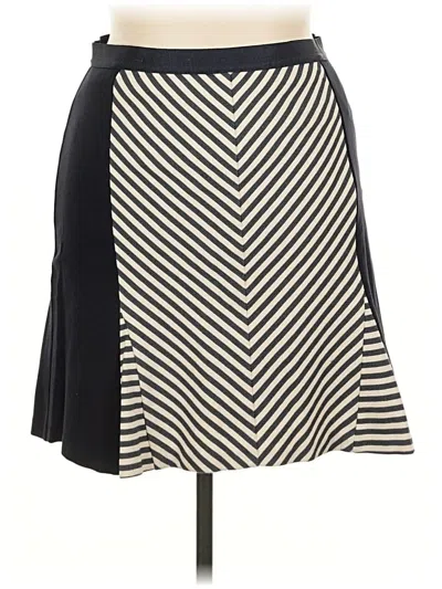 Pre-owned Ann Taylor Casual Skirt In Blue