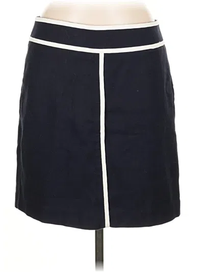 Pre-owned Ann Taylor Casual Skirt In Blue