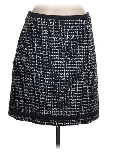 Pre-owned Ann Taylor Casual Skirt In Blue