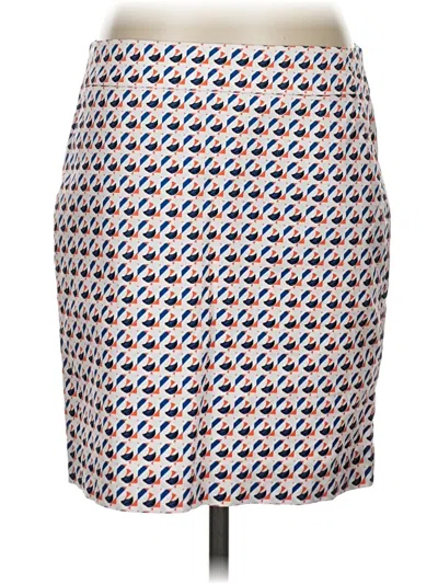 Pre-owned Ann Taylor Casual Skirt In Blue
