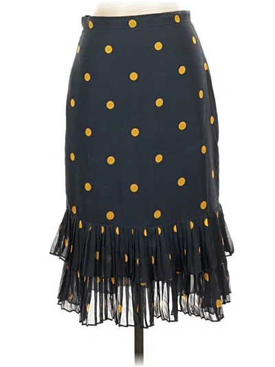 Pre-owned Ann Taylor Casual Skirt In Blue