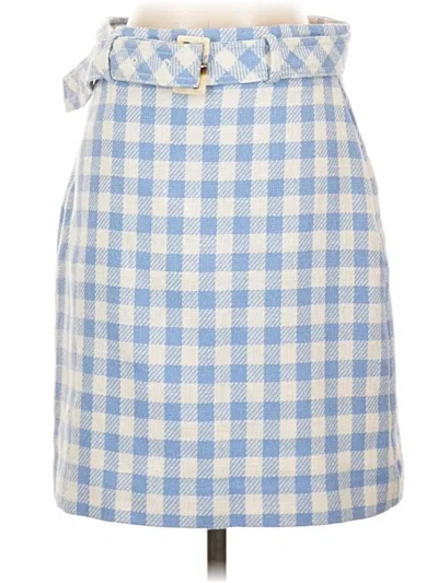 Pre-owned Ann Taylor Casual Skirt In Blue
