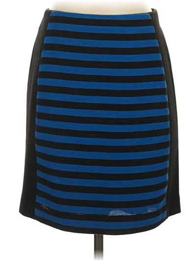 Pre-owned Ann Taylor Casual Skirt In Blue
