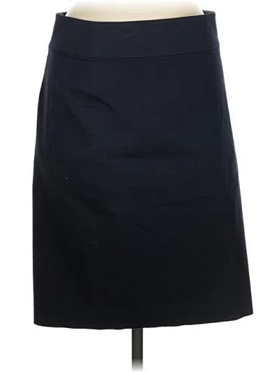 Pre-owned Ann Taylor Casual Skirt In Blue