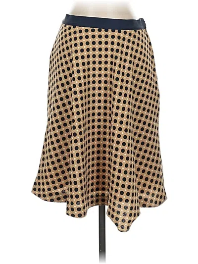 Pre-owned Ann Taylor Casual Skirt In Brown