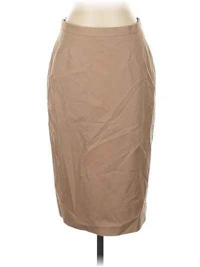 Pre-owned Ann Taylor Casual Skirt In Brown