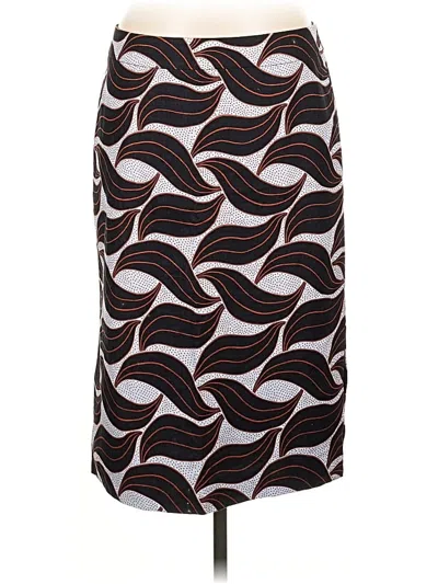 Pre-owned Ann Taylor Casual Skirt In Brown