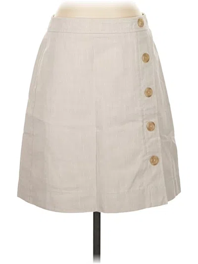 Pre-owned Ann Taylor Casual Skirt In Brown