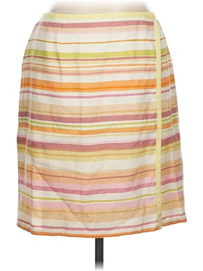 Pre-owned Ann Taylor Casual Skirt In Brown