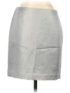 Ann Taylor Casual Skirt In Gray