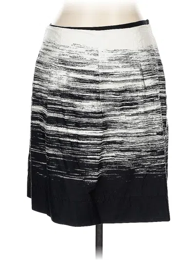 Pre-owned Ann Taylor Casual Skirt In Gray