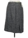 Ann Taylor Casual Skirt In Gray