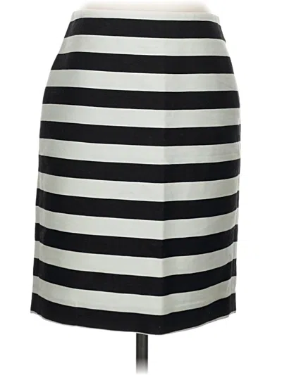 Pre-owned Ann Taylor Casual Skirt In Gray