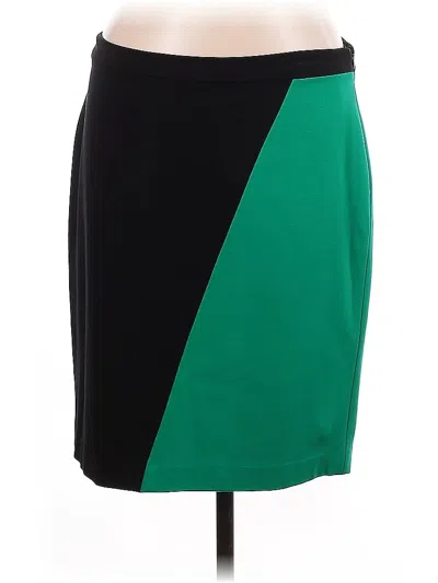 Pre-owned Ann Taylor Casual Skirt In Green