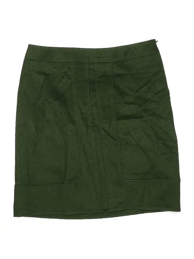 Pre-owned Ann Taylor Casual Skirt In Green