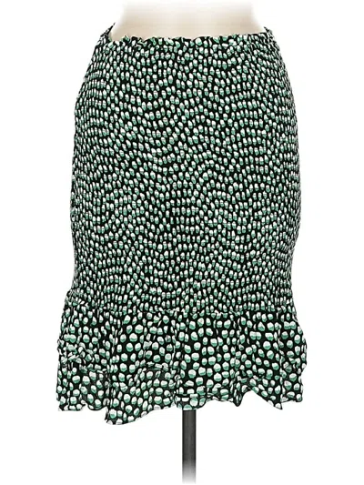 Pre-owned Ann Taylor Casual Skirt In Green