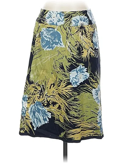 Pre-owned Ann Taylor Casual Skirt In Green