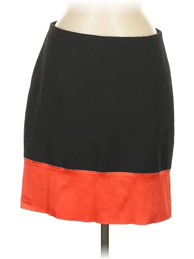 Pre-owned Ann Taylor Casual Skirt In Orange