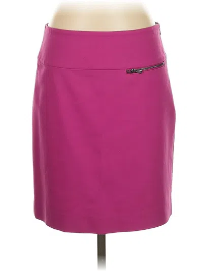 Pre-owned Ann Taylor Casual Skirt In Pink