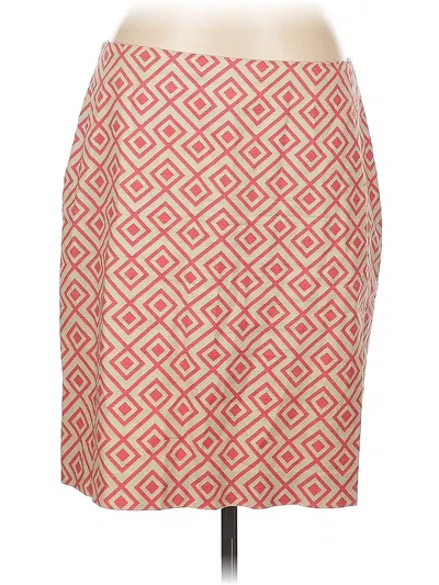 Pre-owned Ann Taylor Casual Skirt In Pink