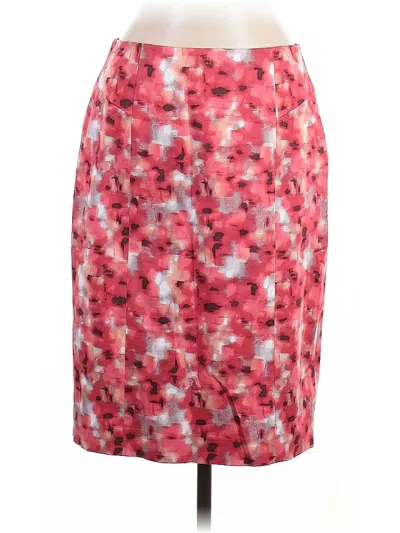 Pre-owned Ann Taylor Casual Skirt In Red