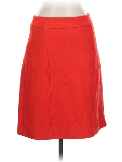 Pre-owned Ann Taylor Casual Skirt In Red