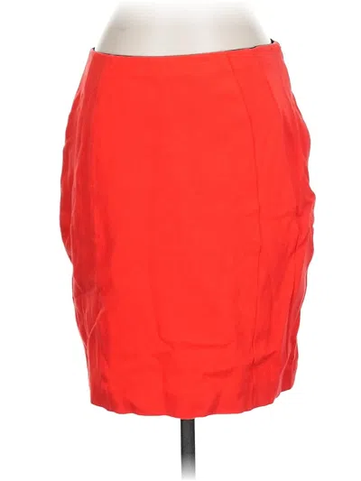 Pre-owned Ann Taylor Casual Skirt In Red