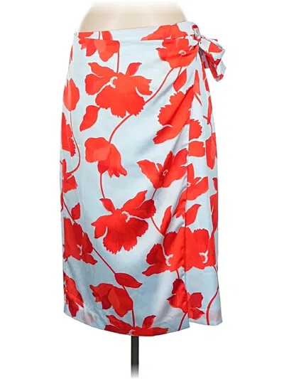 Pre-owned Ann Taylor Casual Skirt In Red