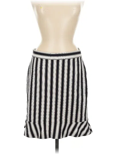 Pre-owned Ann Taylor Casual Skirt In White