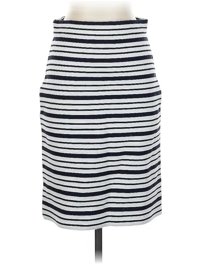 Pre-owned Ann Taylor Casual Skirt In White