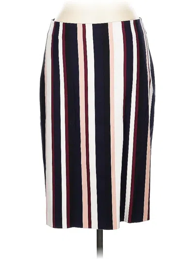 Pre-owned Ann Taylor Casual Skirt In White