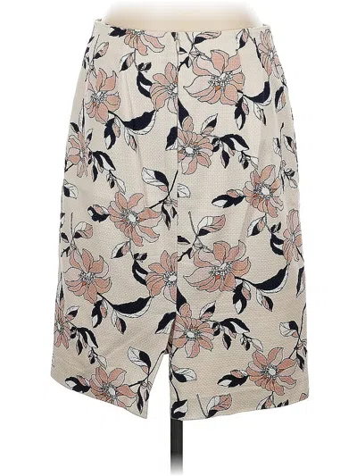 Pre-owned Ann Taylor Casual Skirt In White