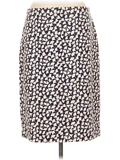 Pre-owned Ann Taylor Casual Skirt In White