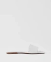 Ann Taylor Chain Leather Slide Sandals