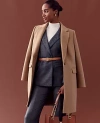 Ann Taylor Chesterfield Coat In Perfect Camel
