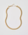 Ann Taylor Chunky Metal Chain Necklace