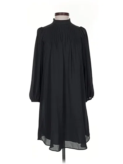 Pre-owned Ann Taylor Coat In Black