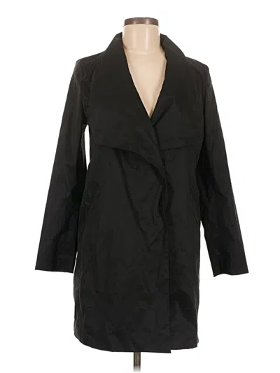 Pre-owned Ann Taylor Coat In Black