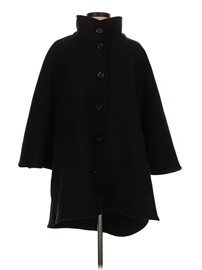 Pre-owned Ann Taylor Coat In Black