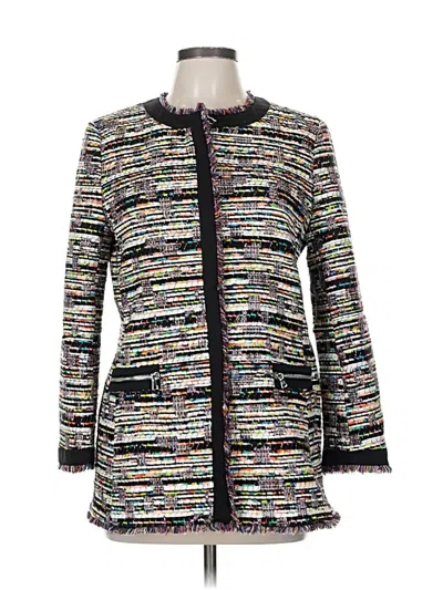Pre-owned Ann Taylor Coat In Black