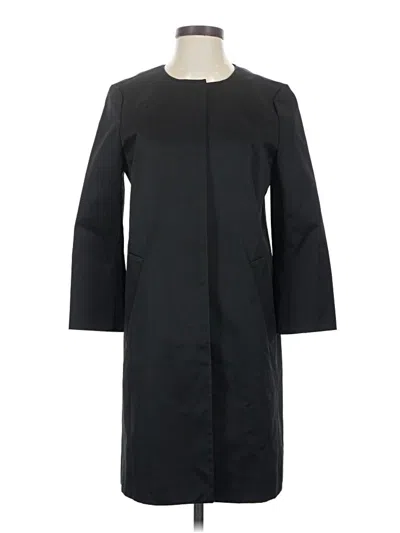 Pre-owned Ann Taylor Coat In Black