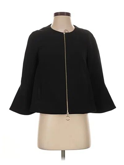 Pre-owned Ann Taylor Coat In Black