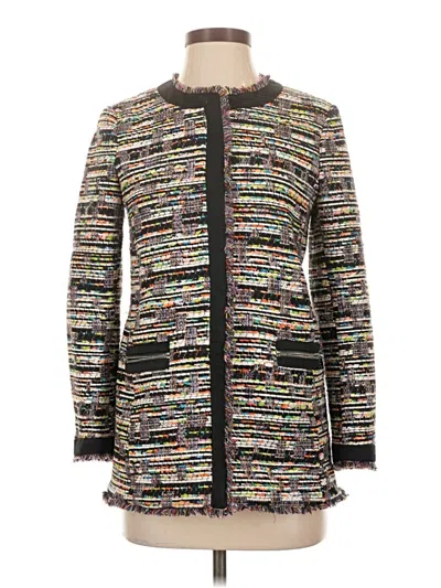 Pre-owned Ann Taylor Coat In Black