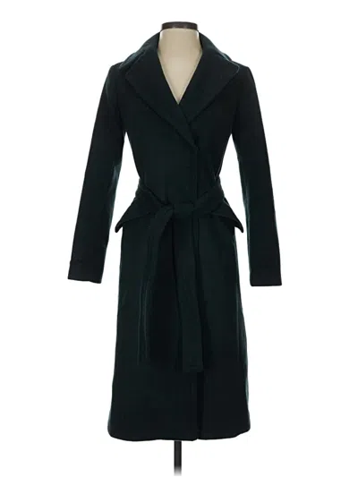 Pre-owned Ann Taylor Coat In Black