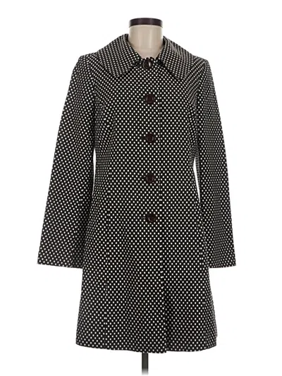 Pre-owned Ann Taylor Coat In Black