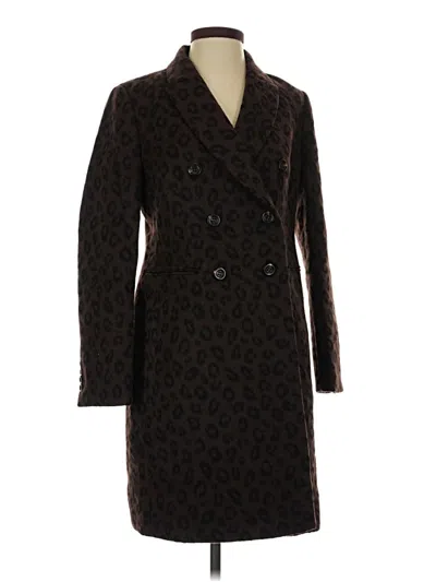 Pre-owned Ann Taylor Coat In Brown