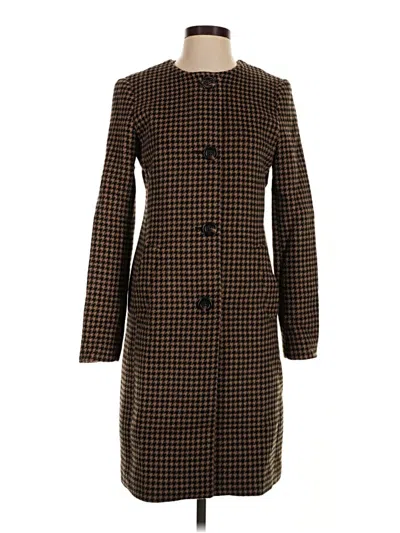 Pre-owned Ann Taylor Coat In Brown