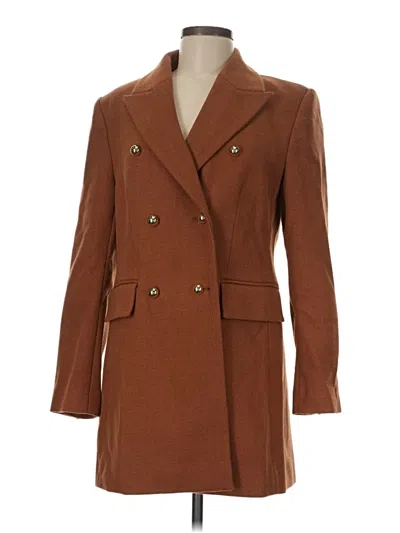 Pre-owned Ann Taylor Coat In Brown